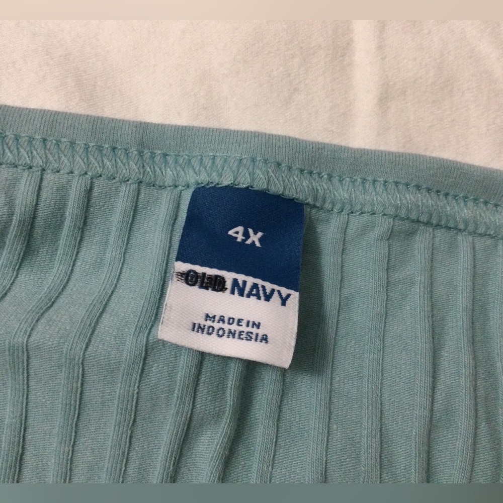 Lot of 5 Old Navy Ribbed Cropped Cami Tank Top Assorted Colors Size 4X NWOT - Picture 4 of 14